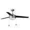 Maxim Lighting Trio 52'' 3-Blade Fan w Pull Chain, Satin Nickel/Black 89906FTSNBK - alternate 3
